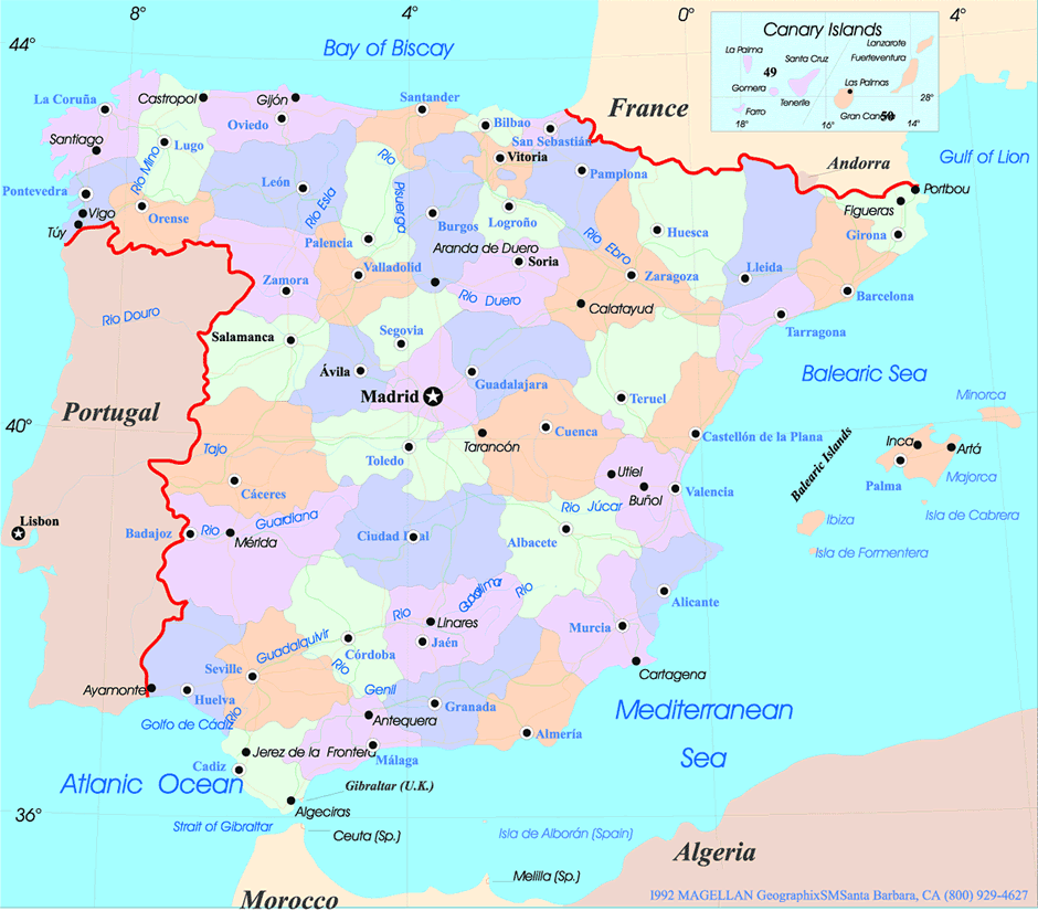 Palma de Mallorca map